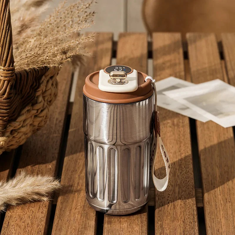 450ML Smart Travel Coffee Mug Display Led Temperature Thermos Mug