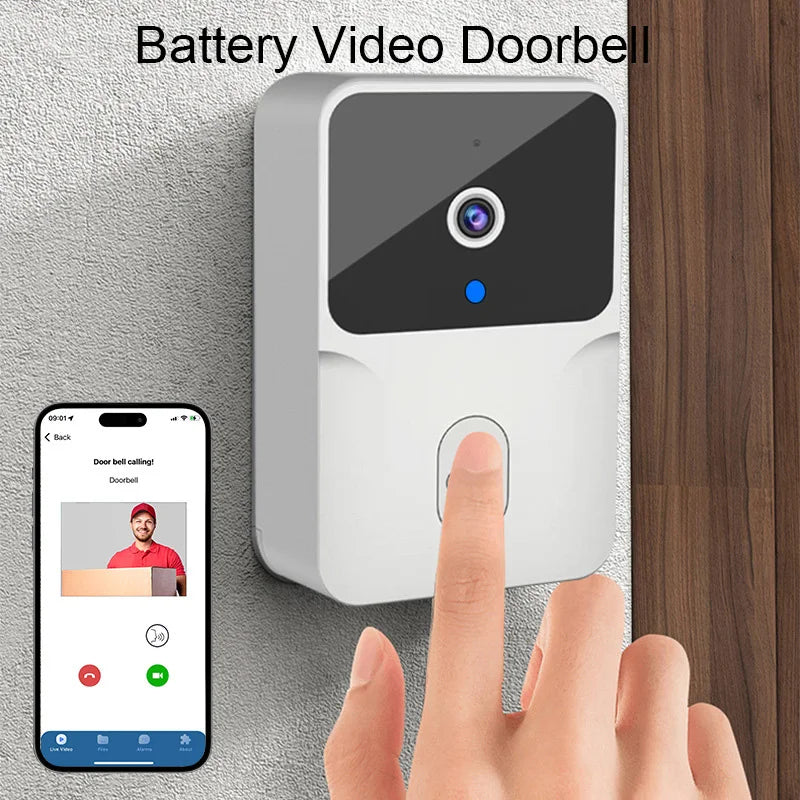 Wireless Video Doorbell Camera WIFI Night Vision Smart Home Security Outdoor